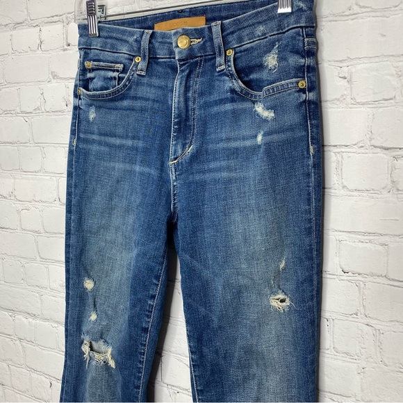 Joe’s Jeans Hi (rise) Honey High Rise Curvy Cropped Boot Size 26 - Picture 4 of 6